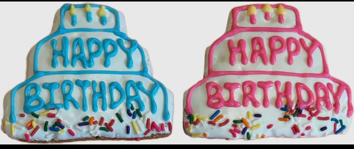 3 Tier Happy Birthday Cake Cookie