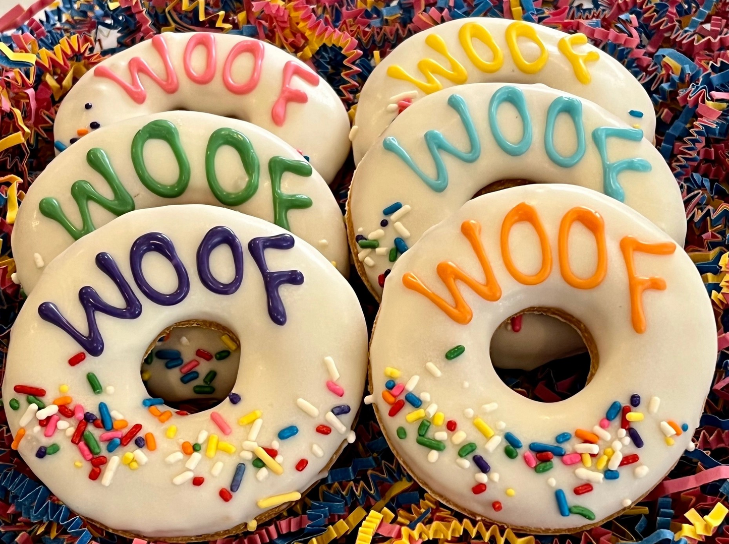 WOOF Doggie Donuts (CASE OF 6)
