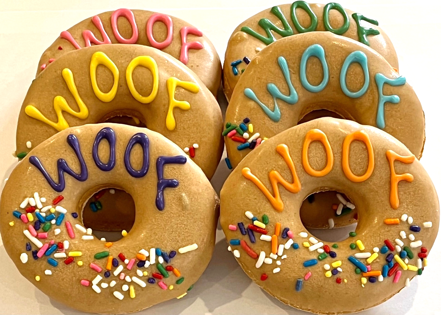 WOOF Doggie Donuts (CASE OF 6)