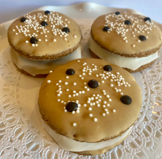 Chocolate Chip Dog Treat Sandwiches (CASE OF 6)